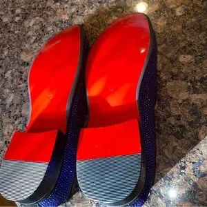 FIESSO | Shoes | Fiesso Mens Royal Blue Rhinestones 